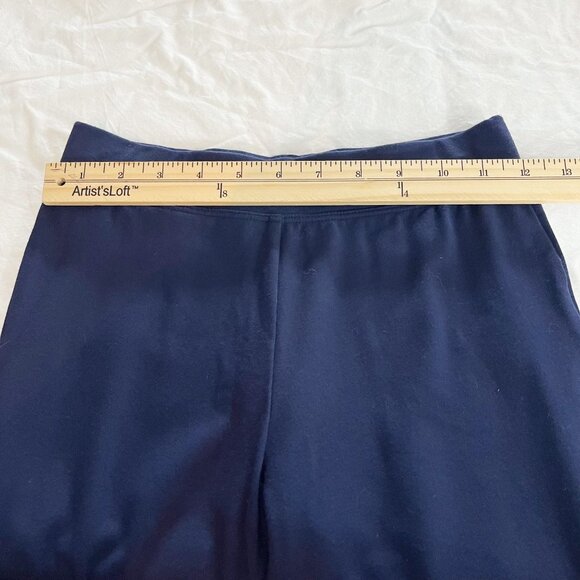 NEW Gap Jersey Knit Pull On Leggings Lot of 2 Navy Blue & Black - Size small - Picture 4 of 14